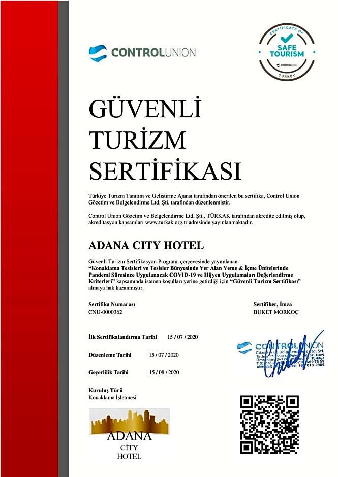 Adana City Boutique Hotel