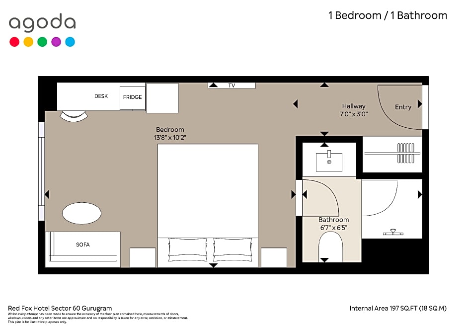 Red Fox by Lemon Tree Hotels, Sector 60, Gurugram