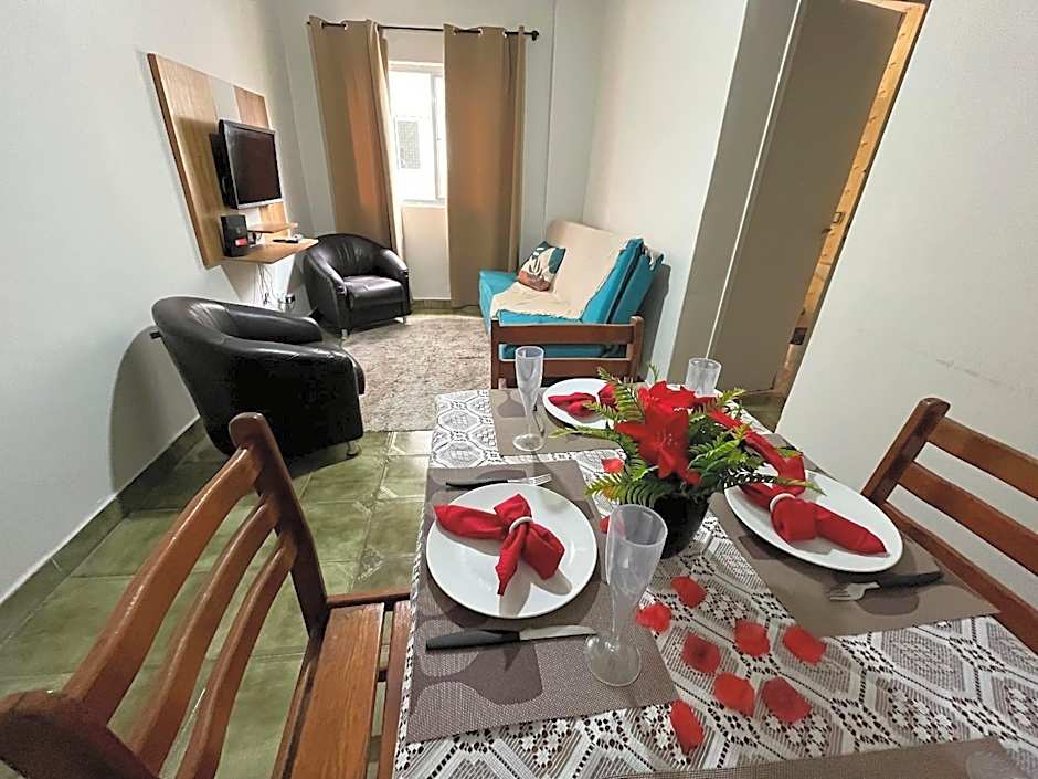 Pé na areia - 1dorm- 5 Hospedes -Garagem - wi fi - próximo a quiosques 7 Bairro Aviação