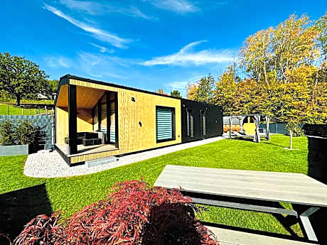 Voralpen Lodge - Ferienhaus mit Gym, Sauna & Hot Tub