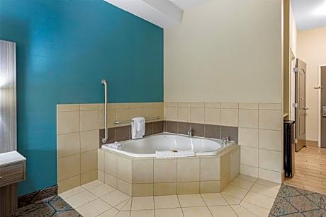 King Suite with Spa Bath and Walk-In Shower - Disability Access
