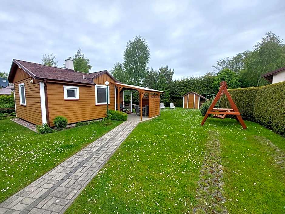 domek Drewniany na wiejskiej