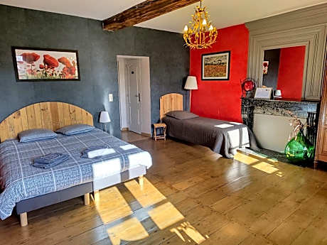 Triple Room with Garden View