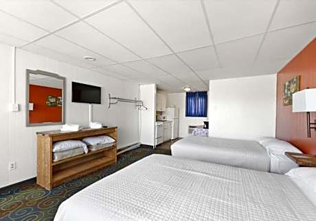 Efficiency Room with Two Double Beds