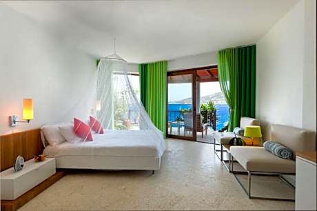 Deluxe Double Room with Balcony and Sea View