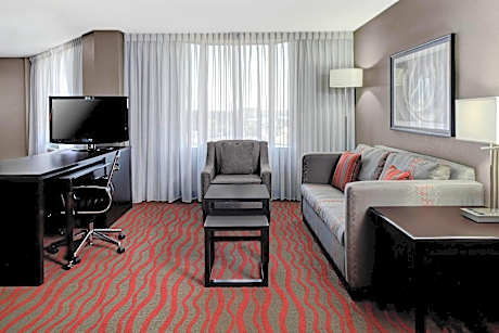 Larger Guest room, 1 King, Sofa bed, Whirlpool