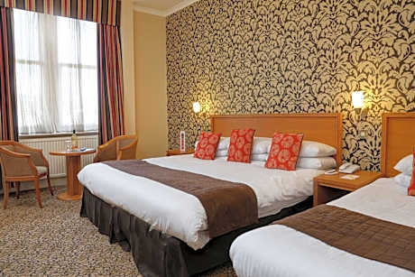 Family Room with Double and Single Beds