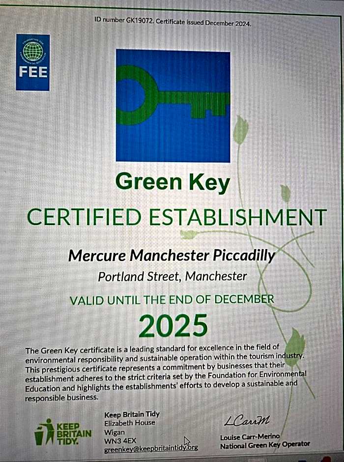 Mercure Manchester Piccadilly Hotel