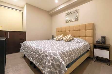 403 Walk to Zocalo 1Bdrm 1bath AC apt Rooftop