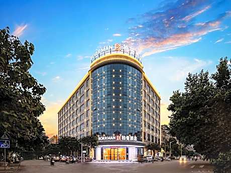 Borrman Hotel Beihai Hepu High-Speed Railway Station Haisi Shougang