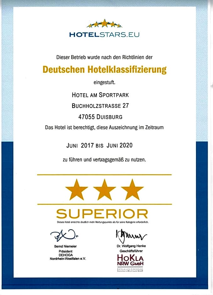 Hotel Am Sportpark