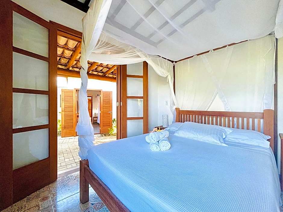 Casa com piscina e vista para a Praia do Espelho