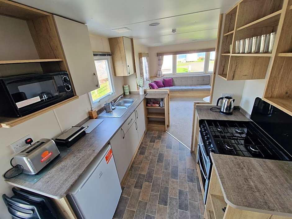 Sea view Caravan with terrace Own Parking