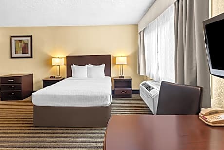 Efficiency Queen Room - Accessible/Non-Smoking
