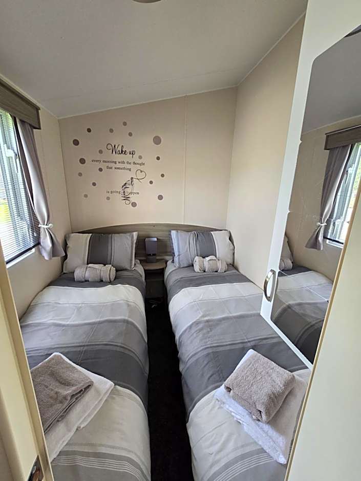 Luxury static caravan