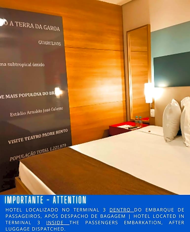 TRYP BY WYNDHAM São Paulo Airport - Hotel de Transito Terminal 3 -Lado Ar - Área restrita á passageiros já embarcados - Piso 1