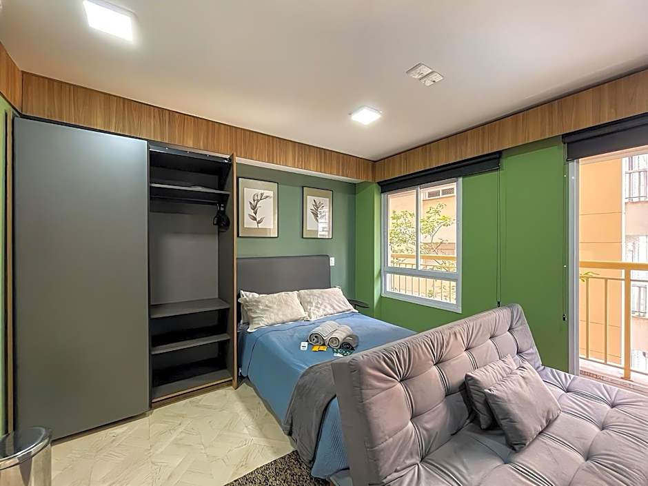 Studio in Jardins next to the Oscar Freire metro