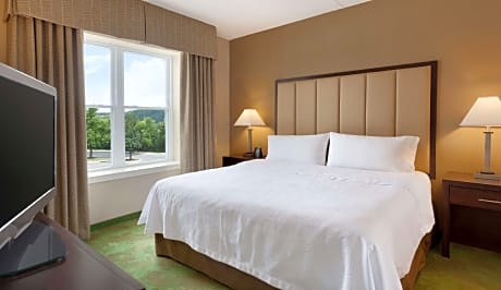 1 King Mob/Hearing Access Tub Fireplace Ste