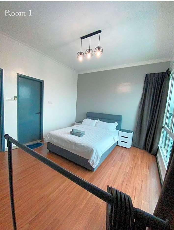 Sandakan Ijm pool view condo