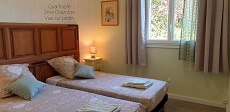 Quadruple Room with Sea View
