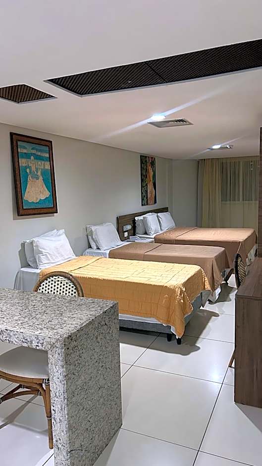 Confortável flat em frente à praia de Tambaú