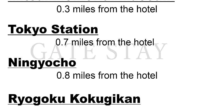 MONday Apart Premium Nihonbashi