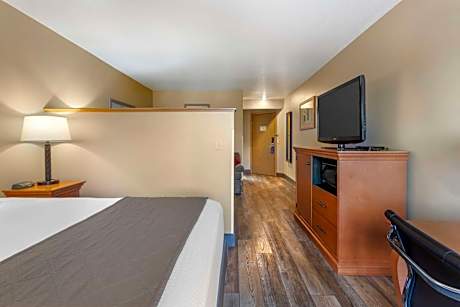 SUITE-1 QUEEN BED,NSMK,LIVING ROOM,HIGH SPEED,MICR,REFRIG,FULL BREAKFAST