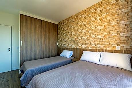 Deluxe One-Bedroom Apartment with City View