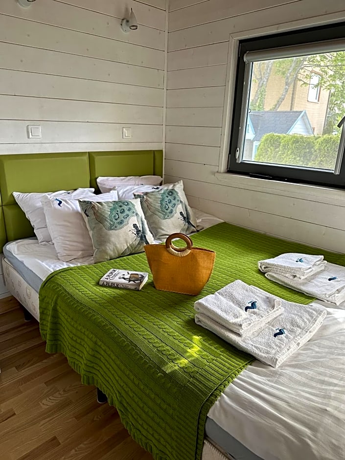 Balfala domki nad morzem