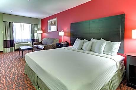 1 King Bed | Mobil Access Tub Nsmk Micfridg