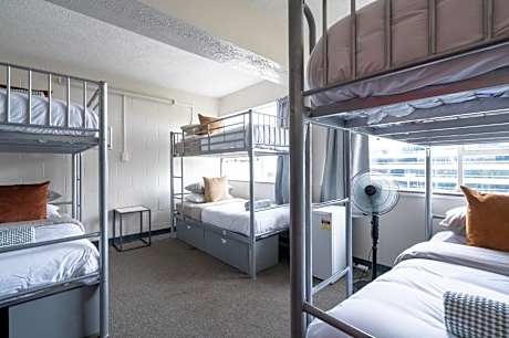 Bed in 6 Bed Female Dormitory Room