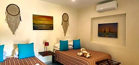 Double Room with 2 Double Beds Garden View