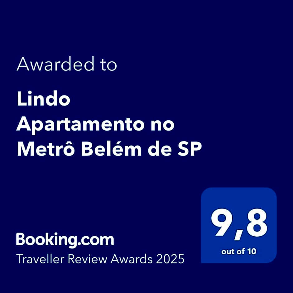 Lindo Apartamento no Metrô Belém de SP