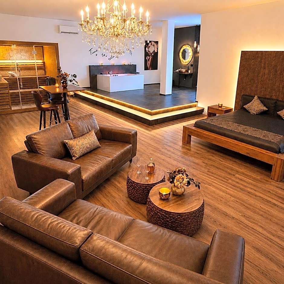 Privat-Spa mit Whirlpool und Sauna in Sursee