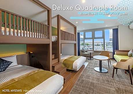 Deluxe Quadruple Room with 2 Bunk Beds - Non-Smoking