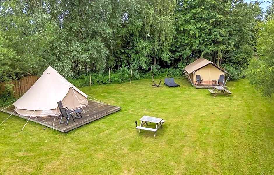 Grytmanshoeve, Vakantiehuis met glamping
