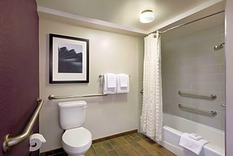 1 King 1Bdrm Mobility Access W/ Tub No Smok