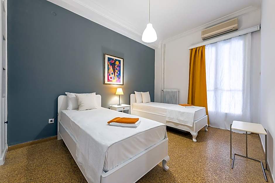 Private Rooms Athens - Shared Bathroom