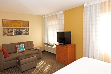 Studio, 1 Queen Bed with Sofa bed (1 Queen Bed and 1 Double Sofa Bed)