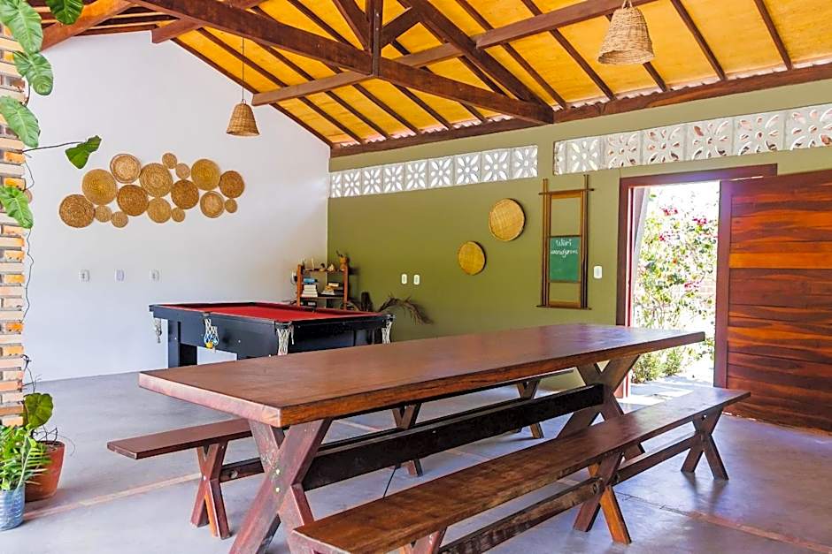 Casa agradável no sossego de BG: até 18 pessoas