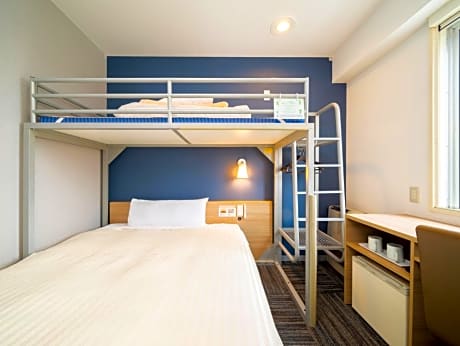 Room with Double Bed and Bunk Bed - Non-Smoking