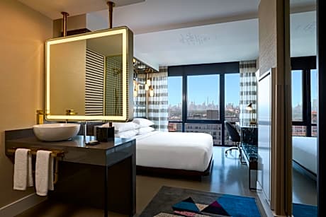 Queen Room with Two Queen Beds and City View