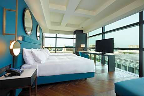 Executive Corner Room with Two Double Beds