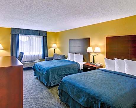 2 Double Beds, Nonsmoking, Accessible