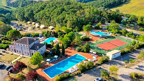 Mobil Home XXL 4 chambres - Camping Tarn - Domaine du Koukano