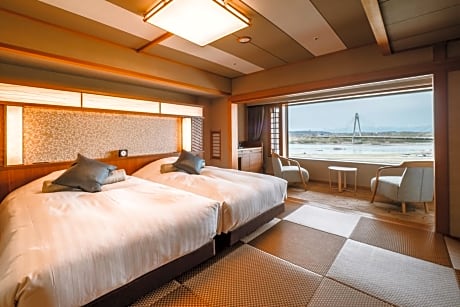 Premium Room with Tatami & View Bath River-View-3-5th Floor - Non-Smoking