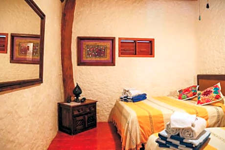 Apartment 2 Double Beds with Kitchenette and Garden View
