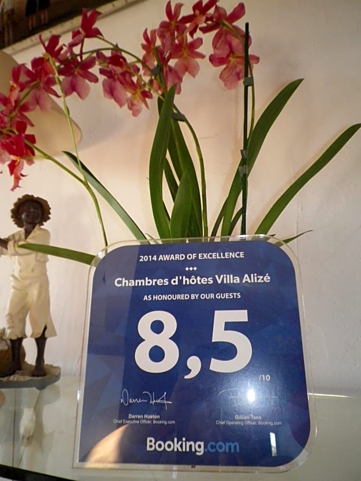 Chambres d'hôtes Villa Alizé