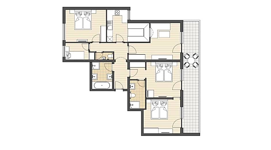 Apart Kofler's Panorama-Zillertal