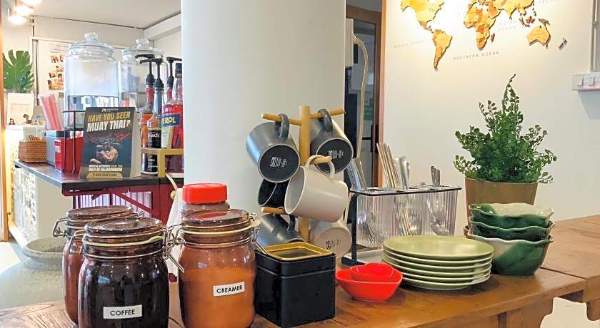 Unplugged at Bangrak Design hostel 